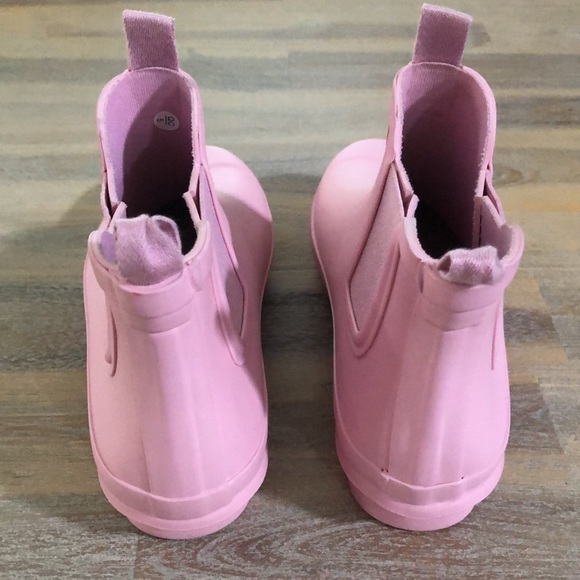 Hunter Barely Pink Ankle Boots US SZ 5 - Picture 3 of 7